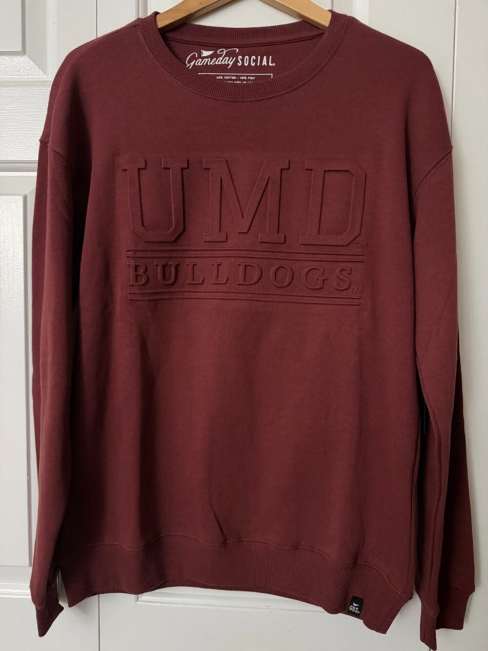 UMD "Arch" Crewneck Sweatshirt by GamDay Social - Size: L , 2XL - Picture 2 of 6